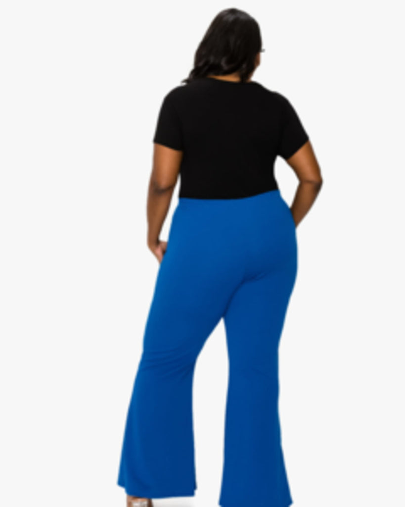 Plus Size Ruth High Waisted Flare Pants | Dia&Co