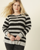 Mirabelle Striped Sweater Tunic - thumbnail