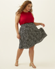 Orchid A-Line Flowy Skirt - thumbnail