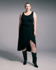 Karla Knit Wrap Midi Dress - thumbnail