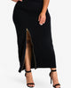 Alisha Zip Split Maxi Skirt - thumbnail