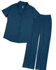 Short Sleeve Top and Pant Pajama Set - thumbnail