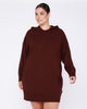 Renee Hooded Sweater Dress - thumbnail