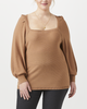 Odette Square-Neck Sweater - thumbnail