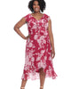 Carolyn Wrap Midi Dress - thumbnail