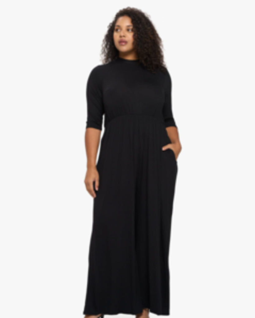 Plus Size Sienna Jumpsuit | Black