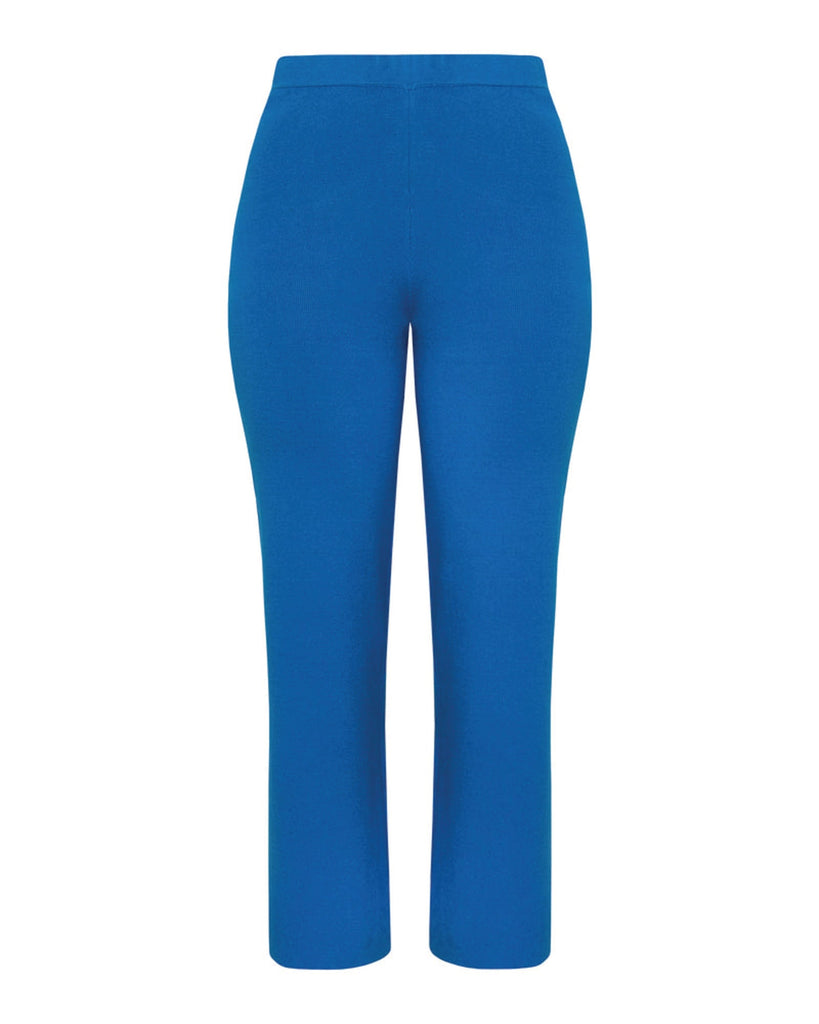 Plus Size Celia Sweater Pant | Cerulean Blue