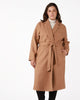 Iliana Longline Belted Coat - thumbnail