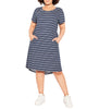 Ava Striped Hello Sunshine Dress - thumbnail