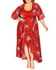 Maeve Bold Floral Maxi Dress - thumbnail
