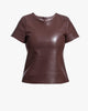NEW GUARD RECYCLED LEATHER TEE - thumbnail