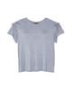 Rabia Tee with Sleeve Cut Out and Tie Detail - thumbnail