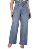 Women's Straight Wide Leg Loose Fit Jeans - thumbnail