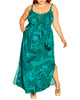 Amora Smocked Side Slit Maxi Dress - thumbnail
