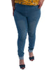 Stella Cuffed Skinny Jeans: Oceanside - thumbnail