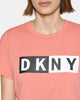 DKNY Women's Plus Size Two-Tone Logo-Graphic T-Shirt Red Size 1X - thumbnail