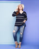 Rosie V-Neck Tunic Sweater - thumbnail
