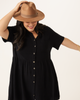 Penelope Fit and Flare Shirt Dress - thumbnail