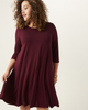 Aura Three-Quarter-Sleeve Knit Dress - thumbnail