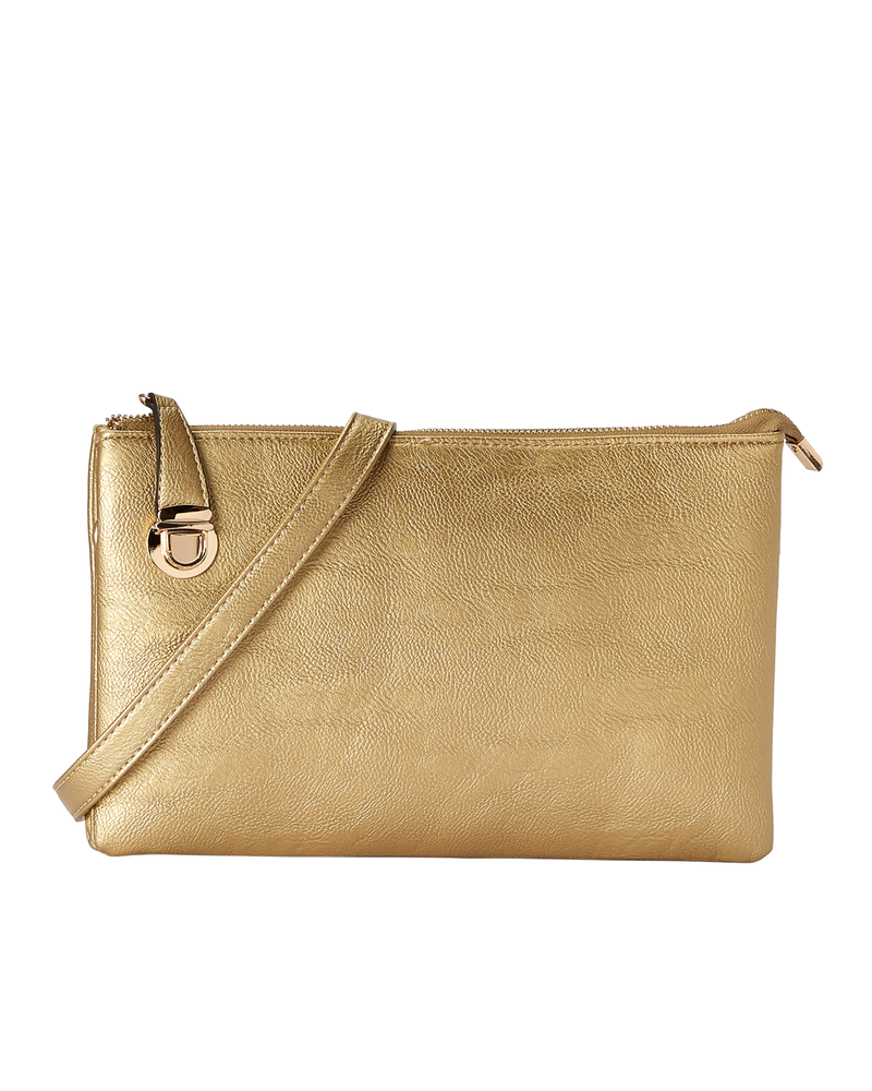 Vivi Convertible Bag | Gold