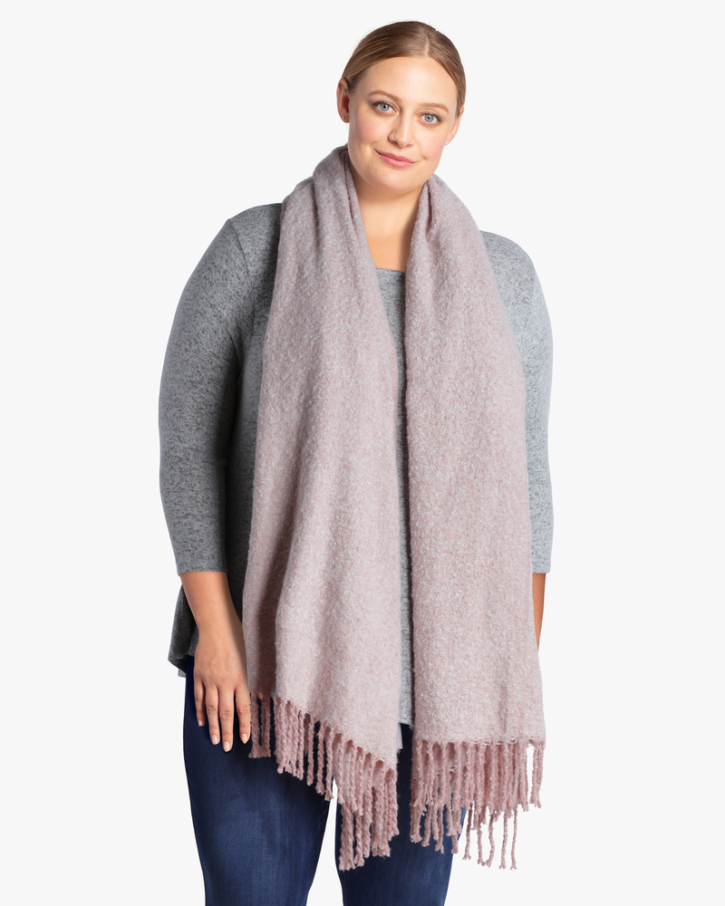 Christine Cold Weather Scarf | Pink