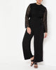 Sunny Night Out Lace Jumpsuit - thumbnail