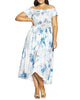 Rina Floral Maxi Dress - thumbnail