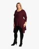 Trixie Ribbed High-Low Sweater - thumbnail