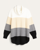 Moya Striped Turtleneck Sweater - thumbnail