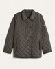 Blake Quilted Peacoat - thumbnail