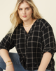 Andy Double Gauze Flannel Top - thumbnail