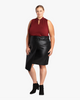 Lily Faux-Leather Skirt - thumbnail
