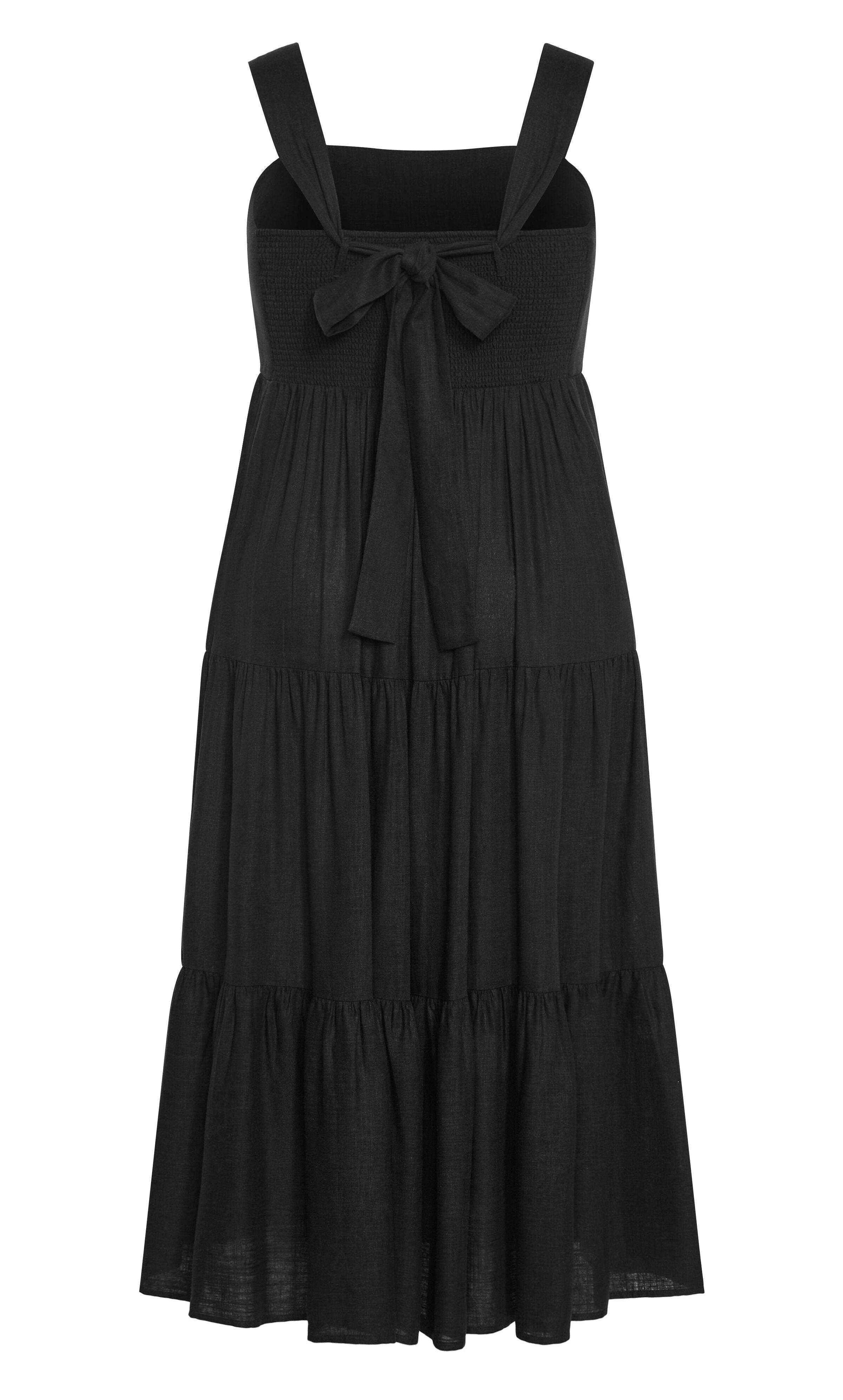 Livvy Maxi Dress - black, BLACK, alternate image number 5