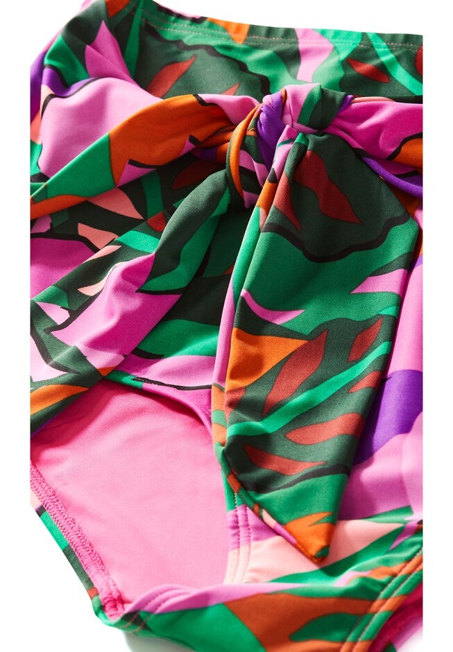 Sicilia Swim Print Brief - fuchsia, PINK, alternate image number 5