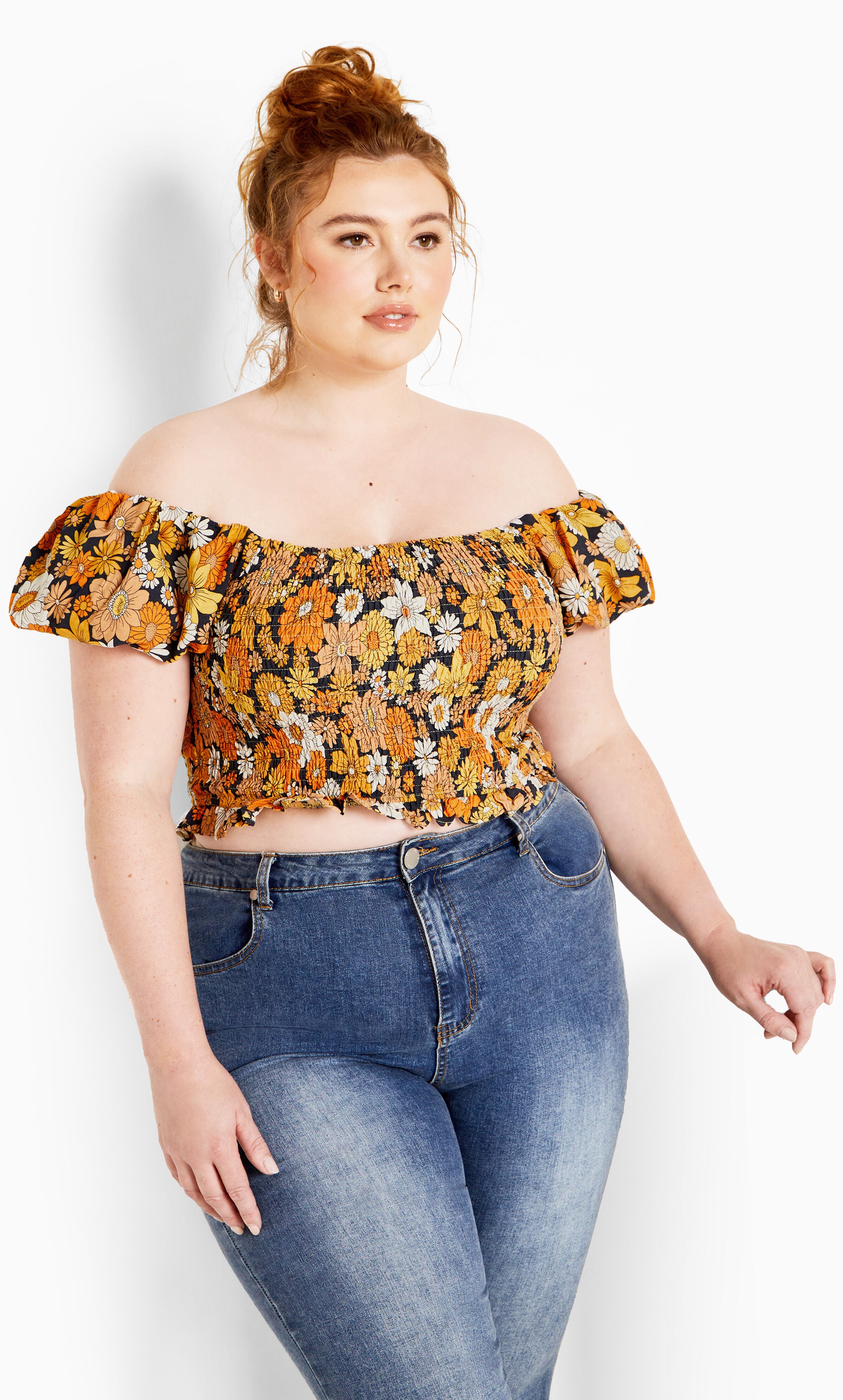 Naomi Top - sunshine, BLACK, hi-res image number 0