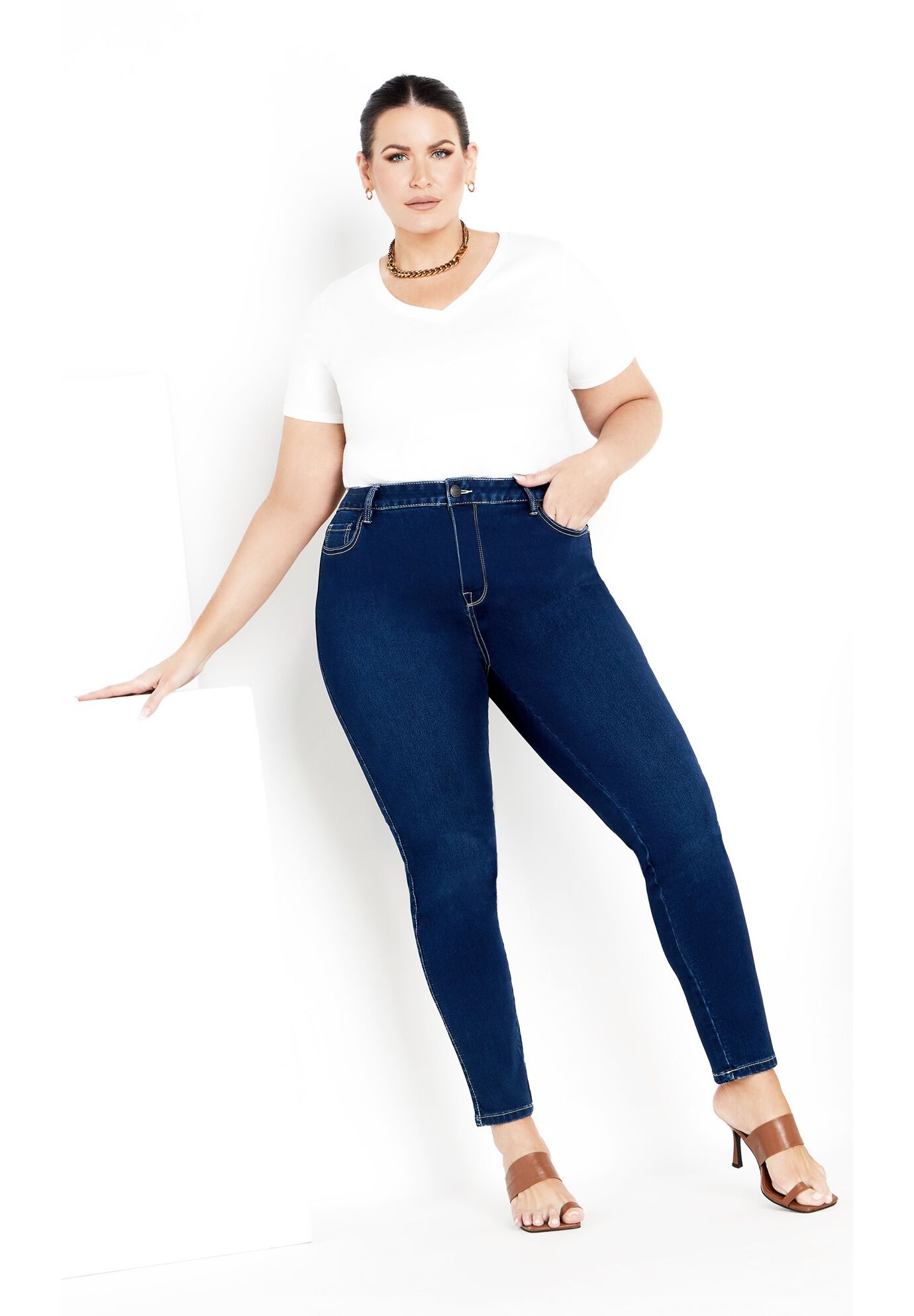 Butter Denim Skinny Jean﻿