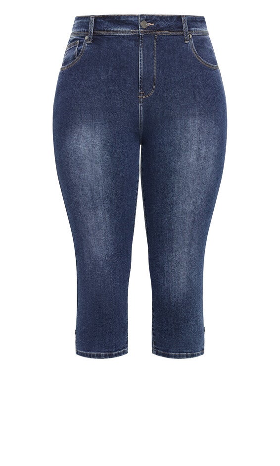 Sweet Longline Short - dark denim, BLUE, alternate image number 4