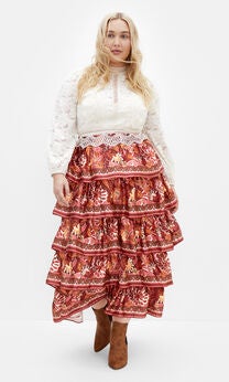 Lucielle Top - porcelain