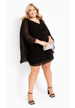 Nina Cape Dress