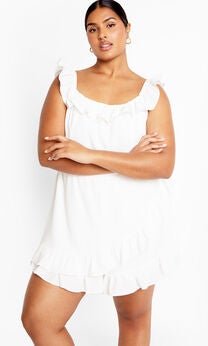 Christa Playsuit - ivory