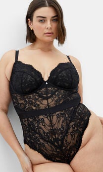 Josephine Bodysuit - black