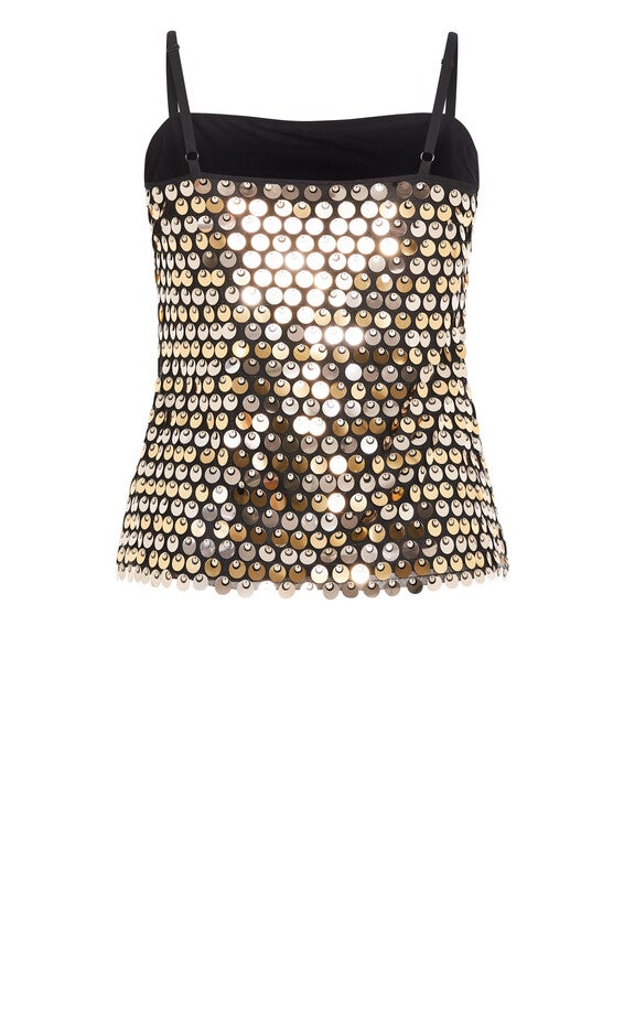 Disco Top - gold, YELLOW, alternate image number 4
