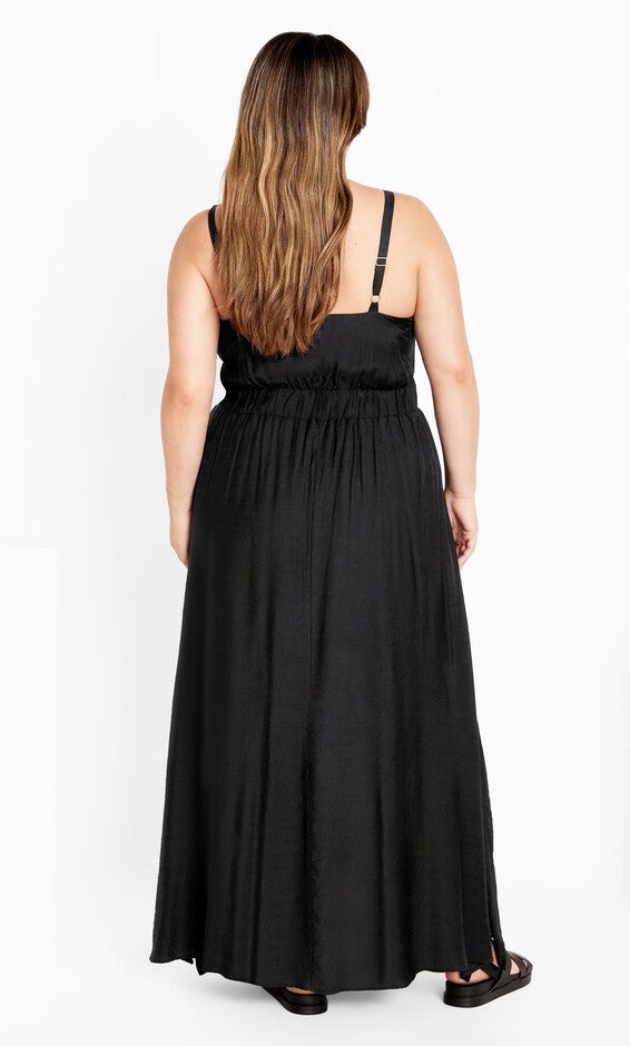 Iman Dress - black, BLACK, alternate image number 1