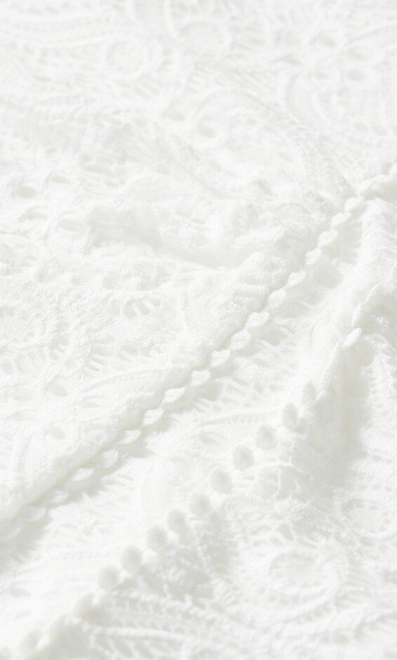 Christa Lace Top - ivory, IVORY, alternate image number 5