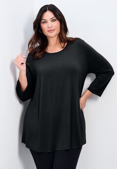 Sara Everyday Scoop Neck Tunic