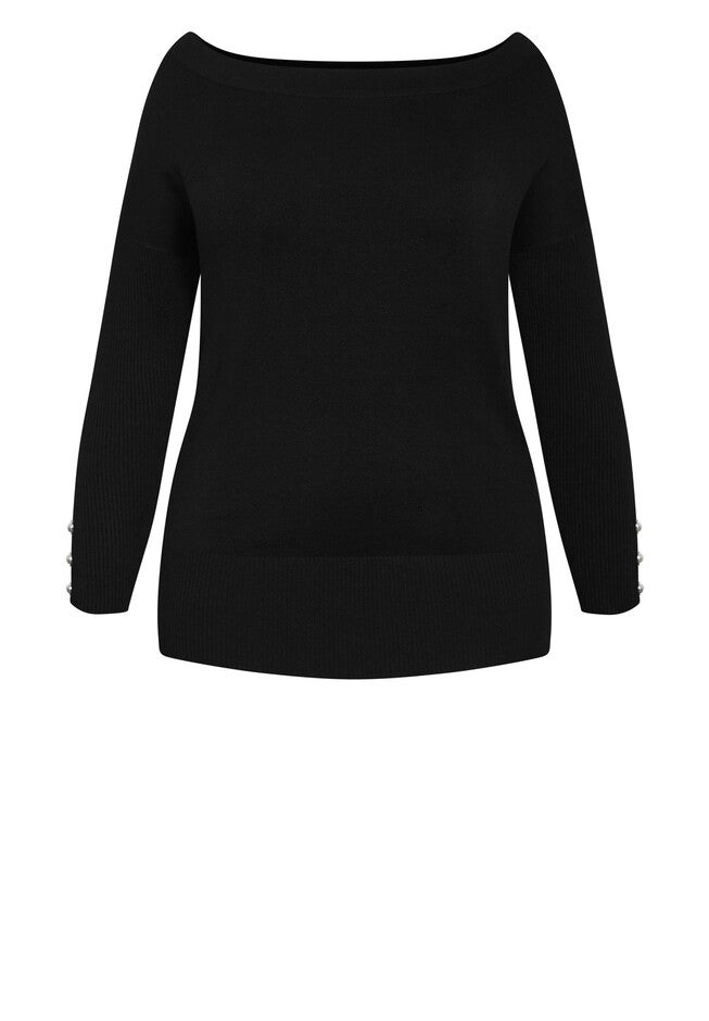 Intrigue Jumper - black, BLACK, alternate image number null