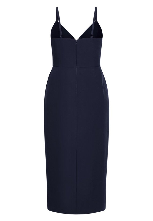 Love Affair Dress - dark navy, BLUE, alternate image number null