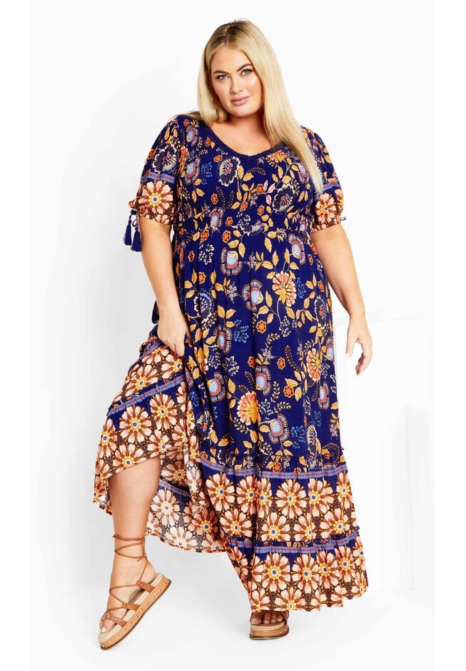 Eva Dress, BLUE BITTERSWEET, on-hover image number null