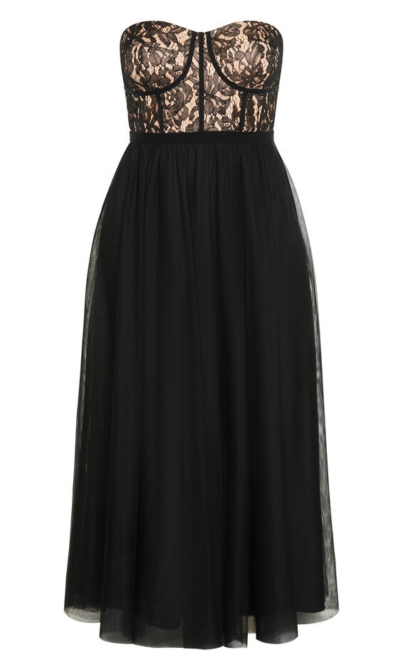 Sweet Beauty Maxi Dress - black, BLACK, alternate image number 5