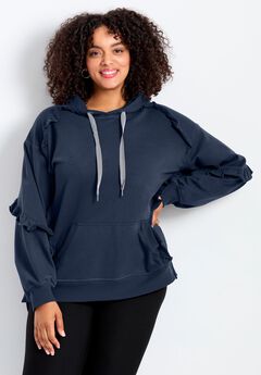 Plus Size Knit Hoodies